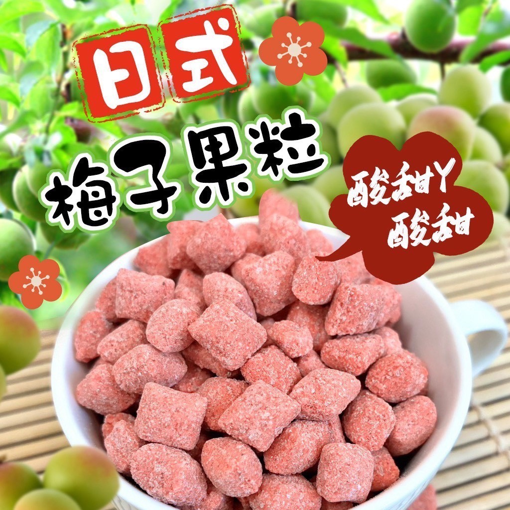 預購-06/09免30UP▲🇯🇵日式梅子果粒 300g