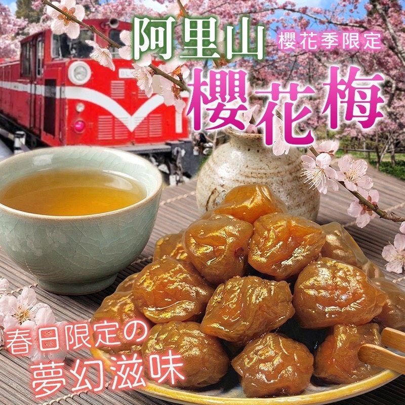 預購-04/06免30UP▲🌸阿里山櫻花季限定・櫻花梅